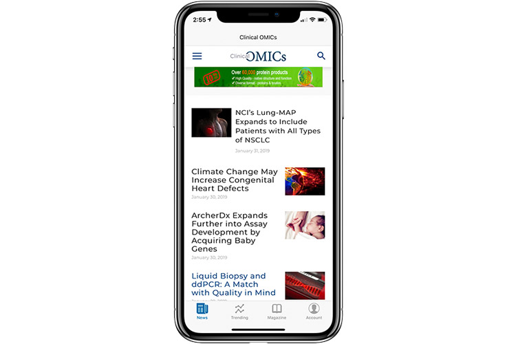 Clinical OMICs App for iOS & Android